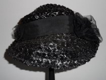 Black Woven Hat